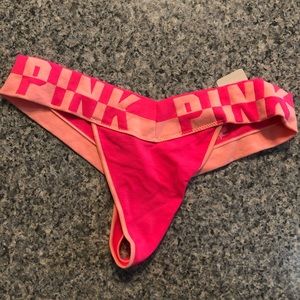 Pink VS thong